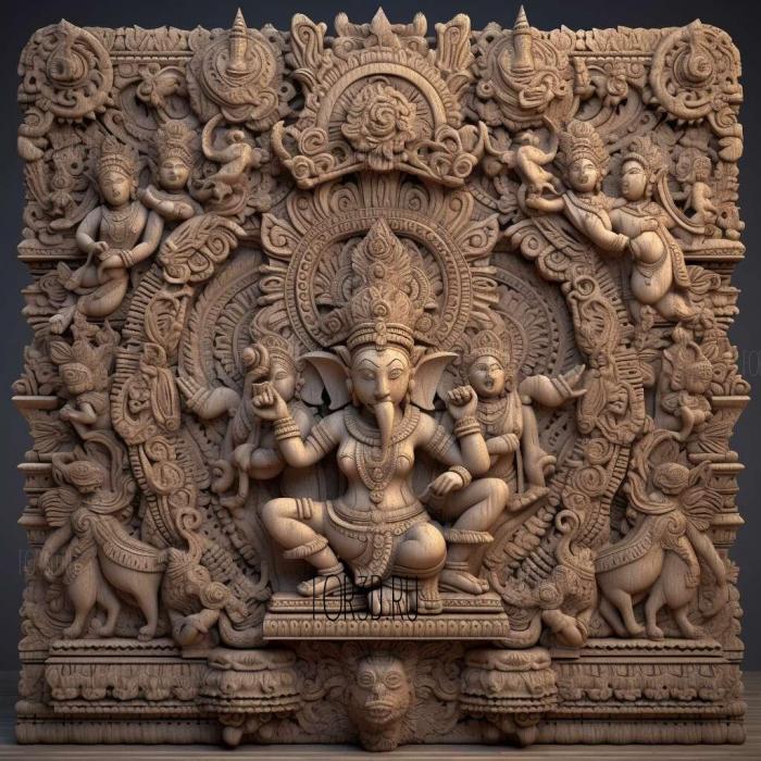 stl Ayodhya 3 3d stl модель для ЧПУ